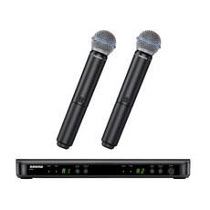 Shure BLX288 無線麥克風系統, 搭配兩隻beta58a(頂級音色)
