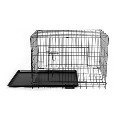 艾爾發寵物 摺疊式寵物籠 狗籠 貓籠 兔籠 大狗籠 無底網不傷腳掌設計, 1個
