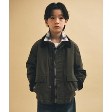 무신사 스탠다드 MUSINSA STANDARD KIDS 왁스드 CN 헌팅 재킷 자켓 [카키] MKFJJ3K05-KH 479913