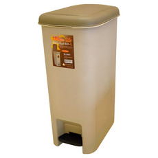 簡單樂活 大哈利腳踏紙林垃圾桶 台灣製造 日式居家, 詳見包裝, 米色
