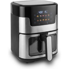 Stilaris 4.5L 디지털 에어프라이어 소형 주방용 컴팩트하고 무독성 조리대 정밀 터치 컨트롤로 사용하기 쉬움 몇 분 만에 건강한 식사 제공