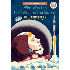 Who Was the First Man on the Moon?: Neil Armstrong: A Who HQ Graphic Novel Paperback, Penguin Workshop, English, 9780593224434