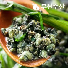부전수산 냉동 신선한 다슬기살 10kg (1kg x 10팩) 대용량다슬기 업소용다슬기 올갱이 다슬기국 올갱이국 다슬기된장 다슬기해장국 다슬기전 술안주 원기회복 영양간식, 1박스