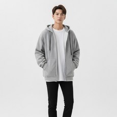 도쿠맨 빅사이즈 남성 지퍼 후드티 XL~5XL