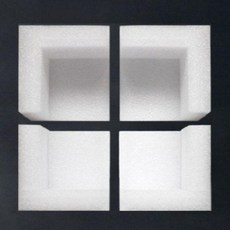 PE폼 모서리 보호대 L자형 두꺼운 충격 포장 보호 완충재, 100x100x100-25 150개/팩