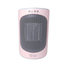 LAPOLO 陶瓷暖風機，傾倒自動斷電安全設計, 粉, LAN6-6103
