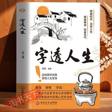 字透人生經典名言金句感悟人生智慧品味國學經典人生智慧勵志成功 椰子圖書, 字透人生