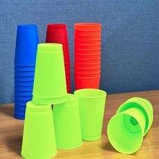 픽봄 스택킹컵 12p 대회용컵 스포츠컵, 블루