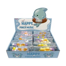 도넛냥냥 말랑이 16개(박스) 스퀴시 주물럭 말랑모찌 스트레스볼 스트레스해소