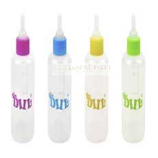 재넌 애견 애묘 젖병 새끼 강아지 물병 분유 소형, 60ml, 1개