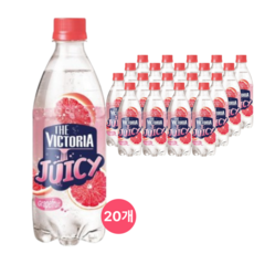 빅토리아__탄산수_쥬시자몽500ml_20개, 500ml