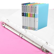 대영바인텍 3공 링 클리어화일 A4 (40매), 3개, 흑색