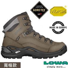 【德國 LOWA】RENEGADE GORE-TEX 寬楦防水 中筒登山鞋 LW320968