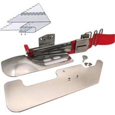 CKPSMS 브랜드 - #795824025+KP-104 JANOME COVERPRO 900 1000 1000CP 1000CPX 2000 베이스 플레이트 및 바인더B 부착물테이프