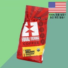 이퀄 익스체 커피 콜롬비아 통 원두 풀 시티 로스트 12온스 340g Equal Exchange Organic Coffee Colombian Whole Bean Full Cit, 이퀄 익스체 커피 콜롬비아 통 원두 풀 시티 로스트 1, 1