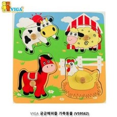 유아용품 비가 궁금해퍼즐 가축동물_ 20275643EA, 단품