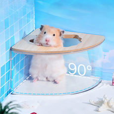 타핏 화장실 모래존 햄스터 쉘코너 목욕통, 1개