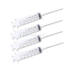 50ml 주사기 4개세트 잉크 충전 치환 소분 공업용 스포이드 100mm 니들