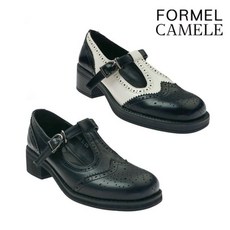 공식 포멜카멜레 슈즈 페르메 T스트랩 로퍼 2종택1 FLG1F1SC007 4cm