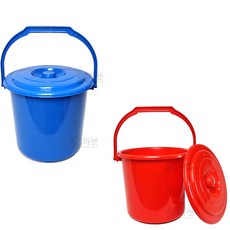 바케스 6L / 색상 랜덤 / 양동이 플라스틱바케스 들통 음식물쓰레기, 1개, 색상랜덤