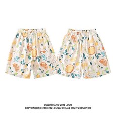 新款 2025速乾美式沙灘大褲衩短褲男 夏季新款夏威夷寬鬆休閒五分褲子男m-3xl, 杏色,2XL