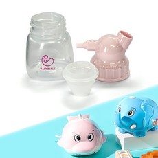 미니코끼리 네블라이저 코석션통 콧물 흡입통 미니돌핀 미니하마 소모품 부품 코 석션통 역류방지팁 포함, 코 석션통(역류방지팁 포함), 1개