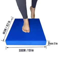 요가 매트 소프트 밸런스 패드 폼 운동 미끄럼 방지 쿠션 필라테스 보드 피트니스 트레이닝 바디 빌딩 Blue L [03] Blue L, 블루 엘