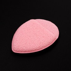 스펀지 물방울 클렌징 핑크