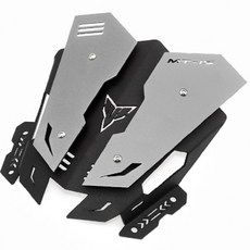 五羊Ube 愛瑪小牛電動車擋風板 前風擋 春風改裝配件 防風鏡, 銀色, 1個