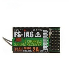 최신 Flysky 무선 2.4G 6ch RC 송신기 컨트롤러, IA6 Receiver