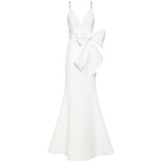 레베카밸런스 제네비브 보우 장식 이브닝 드레스