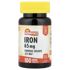 선댄스 비타민 철분 65 mg 100 코팅정, 6개, 100정