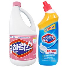 유한락스 후로랄 2L+플러스 세제 755ml, 1세트