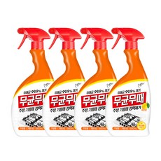 무균무때 주방용 세정제, 900ml, 4개