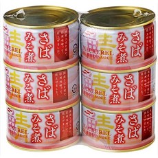 마루하니치로 고등어 된장 조림 200g×6캔 세트