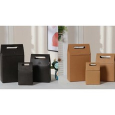 선물 포장박스 단상자 무지 종이포장박스 고급 공박스 접이식 사각 다용도 선물상자 손잡이 선물박스