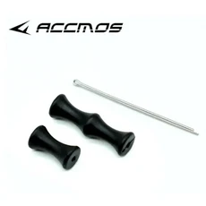 ACCMOS 양궁 가드 보우스트링 핑거 세이버 탭 화살표 실리콘 릴리스 활 액세서리, 1개
