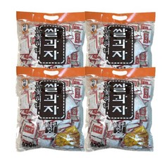 미왕 눈꽃허니 쌀과자, 920g, 4개