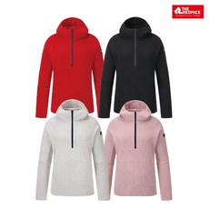 레드페이스 그리드플리스후디우먼짚티셔츠 REWFTSWBE750-4