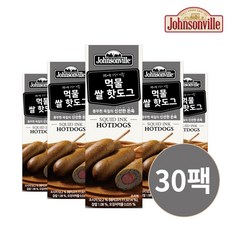 쟌슨빌 먹물 쌀핫도그, 30개, 80g