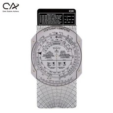 진심글로벌 계산자 로그자 계산척 공학용 공학, 1개, E6B (플라스틱)
