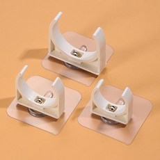 새로운 자체 접착 32MM 워터 거치대 클립 40MM 커넥터 클램프 25MM 1PC 20MM 50MM 16MM 고정 프리 피팅 튜브 펀치 스냅 파이프, 1Pcs 50mm, 1개