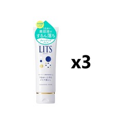 리츠 모이스트 클렌징 워시 W 페이스워싱 불필요 (120g) x3개 세트, 120g