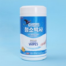 매직크리너 마법의 청소박사 200매 기름때 세정티슈, 1개