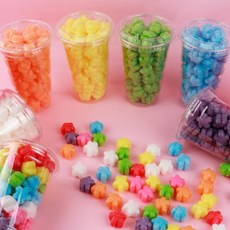 꽃모양 플라워 어린이 아동 물부치 장난감 플레이콘, 8.흰색