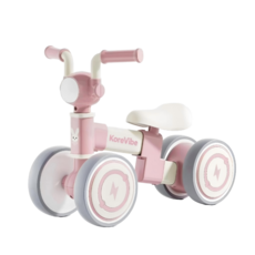 아동용 LED 플레이 밸런스 바이크 붕붕카, 1개, 55cm, 핑크
