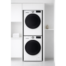 LG전자 트롬 오브제컬렉션 세탁기 + 건조기 세트 12kg + 10kg 방문설치, 릴리 화이트, F12WVAR-RH10WTA(1등급)