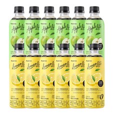 링티 레몬라이트+애플라이트 2종 500ml 12개입