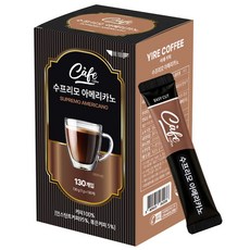 수프리모 아메리카노 원두커피, 1개, 130개입, 1g
