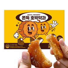 국내산 무설탕 무색소 쫀득 호박 꿀 약과, 30개, 35g